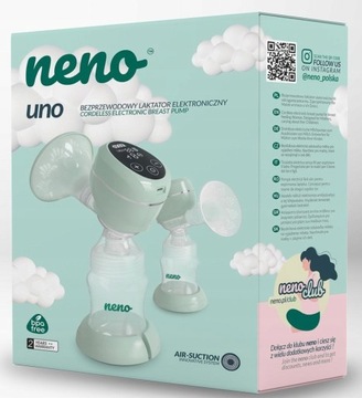Молокоотсос NENO UNO двухфазный ELECTRIC, НАБОР молокоотсоса