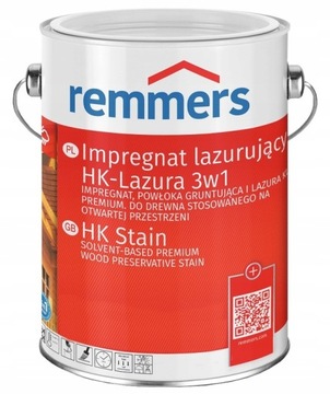 REMMERS HK-LASUR LAZURA DO ELEWACJI 10L ZIELONY