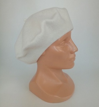 19 БЕРЕТ FEZKO ECRU размер 10,5 дюйма, маленький