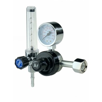 Редуктор с ROTAMETER Аргоновый переходник, переходник аргон/Co2 200 бар