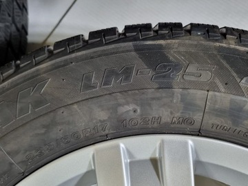 KOLA K6047 MERCEDES 5X112 235/60R17 ET47,5 7,5JX17 ZIMNÍ HLINÍK W204