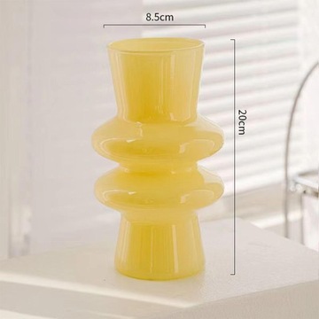 Ваза для цветов, современная ваза, уникальная стеклянная бутылка, ваза для цветов