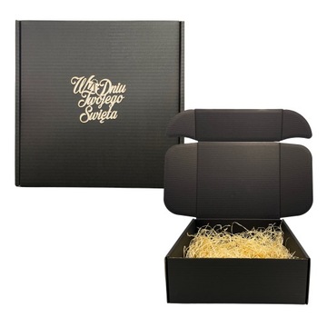 Черная подарочная коробка коробка черная подарочная коробка