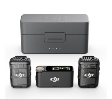 Mikrofon Zestaw Bezprzewodowy System Nagrywania DJI Mic 2 2TX+1RX