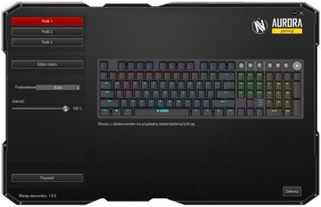 БЕСПРОВОДНАЯ МЕХАНИЧЕСКАЯ КЛАВИАТУРА RGB BLUETOOTH
