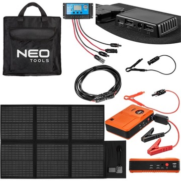 СОЛНЕЧНОЕ ЗАРЯДНОЕ УСТРОЙСТВО NEO SOLAR PANEL 120W POWERBANK