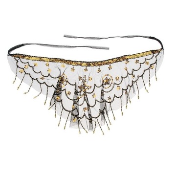 Charming Womens Belly Dance Beaded Sequin Tribal