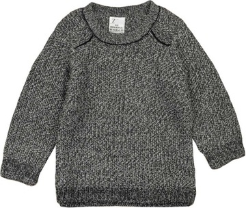 Zara Dziecięcy Chłopięcy Grafitowy Szary Melanżowy Sweter Sweterek 170 cm