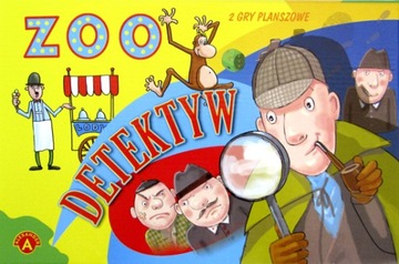 ЗООПАРК и ДЕТЕКТИВ - настольная игра АЛЕКСАНДР