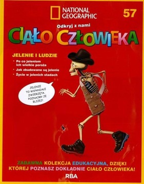 KOLEKCJA CIAŁO CZŁOWIEKA nr 57 + dodatki