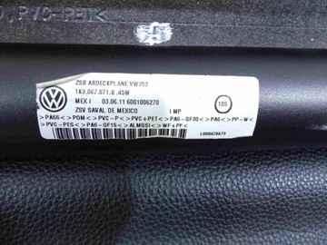 ROLETA KUFRU VW GOLF VI KOMBI