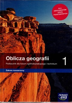 OBLICZA GEOGRAFII 1 PODRĘCZNIK ZR NOWA ERA