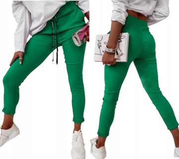 ЭЛАСТИЧНЫЕ ЖЕНСКИЕ БРЮКИ-СИГАРИЛЕТЫ, БРЮКИ EARBY, ЦВЕТА 3XL/4XL