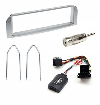 WYMIANA RADIA ALFA ROMEO 147 00-07 1DIN SREBR SWC