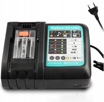 Podwojna Ładowarka akumulatorów Li-ion do MAKITA DC18RD 14.4V/18V