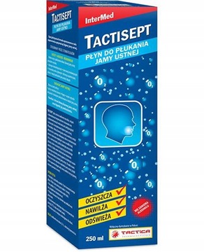 Tactisept Płyn do płukania jamy ustnej 250 ml