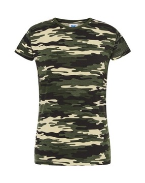 Koszulka Damska T-shirt 100% bawełna moro XXL