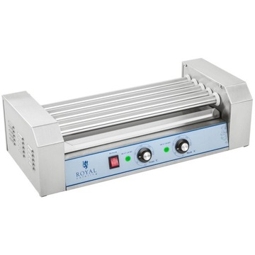 РОЛИКОВЫЙ ГРИЛЬ, НАГРЕВАТЕЛЬ САЖА, 5 РОЛИКОВ, 1000ВТ