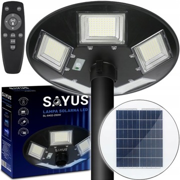LAMPA SOLARNA LATARNIA ULICZNA OGRODOWA UFO C