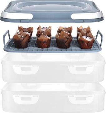 ПИЩЕВОЙ КЕКС | 3 ЯРУСА | МИКС ЦВЕТОВ