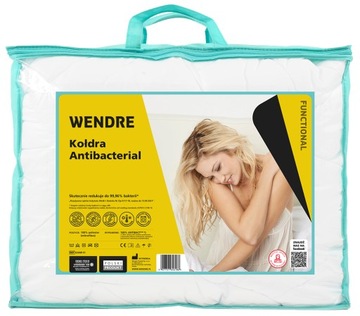 KOŁDRA ANTYALERGICZNA 200x220 ANTIBACTERIAL 220
