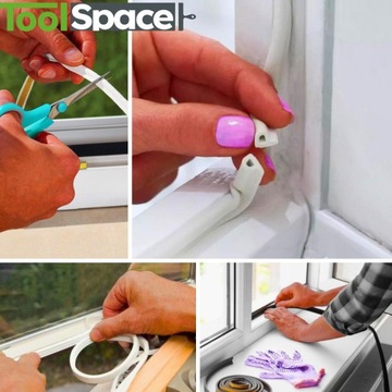 Гаражный уплотнитель Д 12х10 коричневый 50м (2х25м)