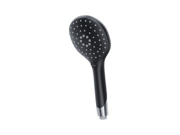 Słuchawka Prysznicowa CORSAN CZARNA 3 FUNKCJE CMP002BL/BL