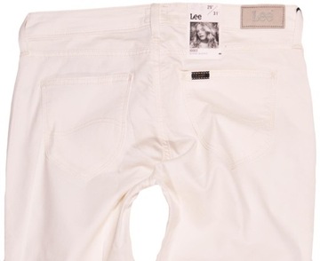 LEE spodnie WHITE jeans regular JODEE _ W29 L31