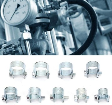 НАБОР ЗАЖИМОВ СТАЛЬНЫЕ ЗАЖИМЫ 135 ЭЛЕМЕНТОВ