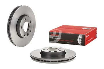 ПЕРЕДНИЕ ДИСКИ+колодки BREMBO VW TRANSPORTER T5 V
