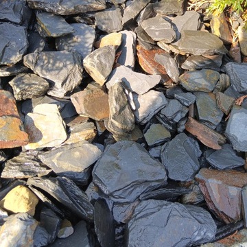 Каменные камни из коры антрацита, черные садовые декоративные украшения, 20 кг