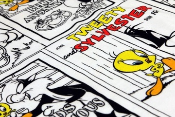 Looney Tunes Tweety Sylvester Sukienka Tunika 1X