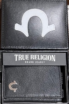 TRUE RELIGION Portfel Męski z USA100%Org