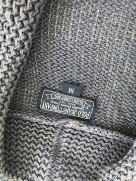 Ralph Lauren dłuższy sweter kardigan 38 oversize