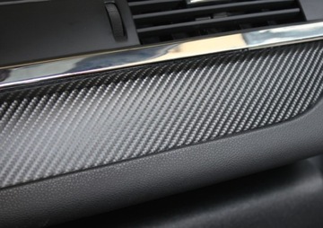 2x УГЛЕРОДНАЯ ФОЛЬГА 5D ЧЕРНЫЙ ШПОН 150x50 КАРБОН