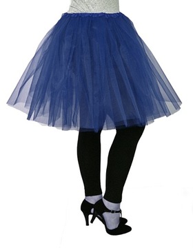 SPÓDNICZKA TIULOWA TIUL SPÓDNICA 50 cm granat