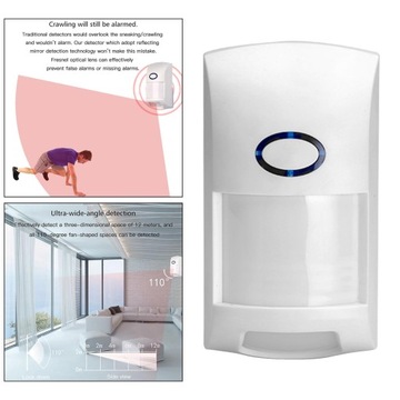 Беспроводной инфракрасный датчик движения PIR 433 МГц, прост в установке