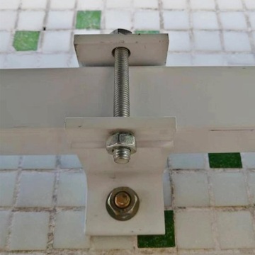 Телескопическая опора тента. Кронштейн из алюминиевого сплава для дома