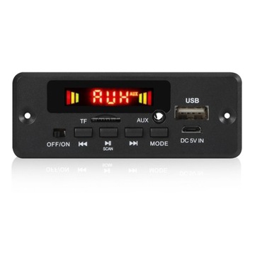 Модуль записи MP3 USB FM-радио AUX для динамика