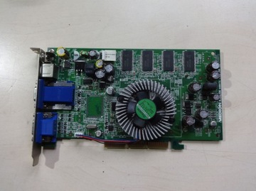 Видеокарта VGA AGP MEDION MSI Radeon 9600TX V1 128 МБ