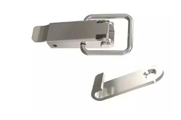 Zatrzask kolankowy 47x22,5mm długi uchwyt INOX