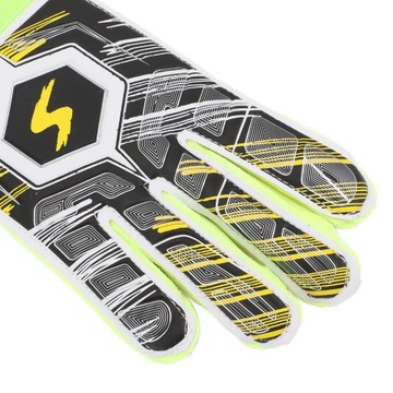 1 пара детских футбольных перчаток E6, латексные вратарские перчатки