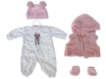 UBRANKO DLA LALKI BOBAS 38CM