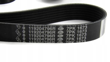 Kpl paska klinow 117201902R 2,3dci Master III ORG