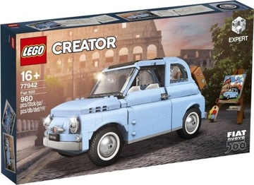 LEGO CREATOR 77942 - FIAT 500 - WERSJA BŁĘKITNA - NOWY i ORYGINALNY ZESTAW