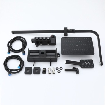 ЧЕРНЫЙ ДУШЕВОЙ НАБОР С ТЕРМОСТАТОМ