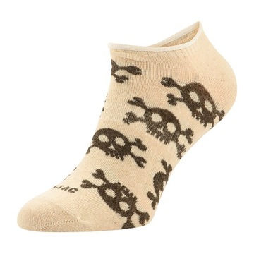 M-Tac Letnie Skarpety Oddychające Sportowe Niskie 43-46 Pirate Skull Sand