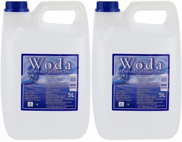 Woda demineralizowana Nano-Tech 5 litrów x2