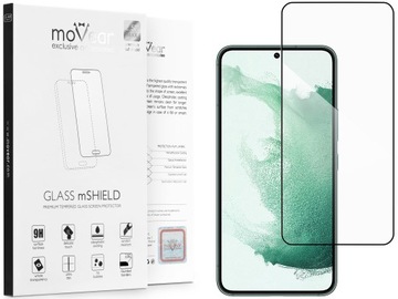 Szkło hartowane do Samsung Galaxy S22+ (Plus) do etui działa czytnik MOVEAR
