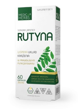Medica Herbs RUTYNA perełkowiec japoński KRĄŻENIE